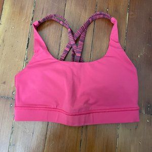 Lululemon sports bra - bright pink